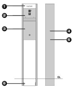 機能門柱 TYPE F