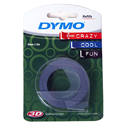 ダイモ、DYMO テープ グロッシー9mm×3m 詳細1