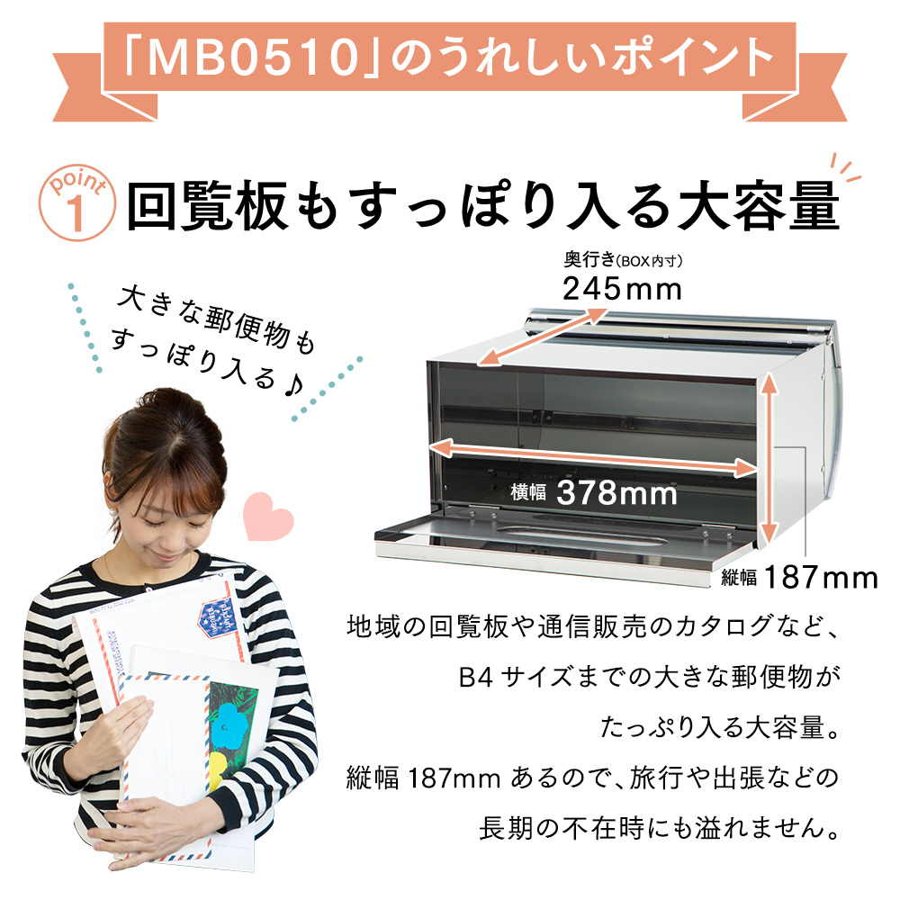 MB4801 MAILBOX表記あり