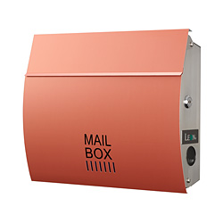 デザイナーズ郵便ポスト LEON MB4801 ステンレス