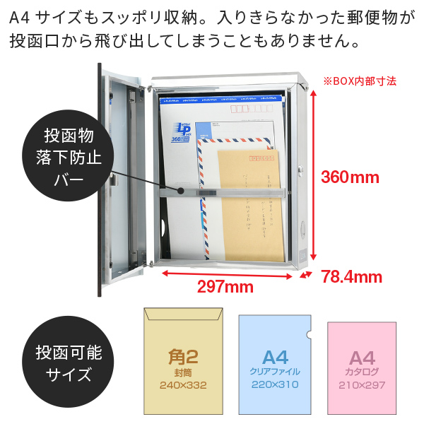 MB4801 MAILBOX表記あり