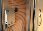 LEONデザイナーズ郵便ポスト LEON MB4502 設置例90