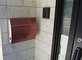 LEONデザイナーズ郵便ポスト LEON MB4801 設置例4